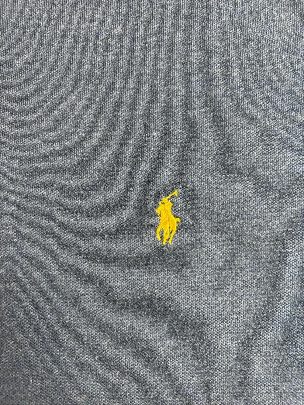 Ralph Lauren Men’s Long Sleeve Polo - Navy with Yellow Pony